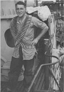 In the military (served on submarine USS Bergall)