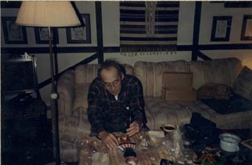 Detai work in the famiy room in Long Island